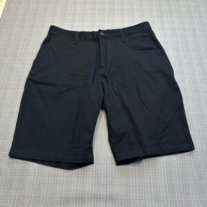 DC Shoes Shorts Mens 32 Skater Black Straight Fit‎ Chino Casual Streetwear